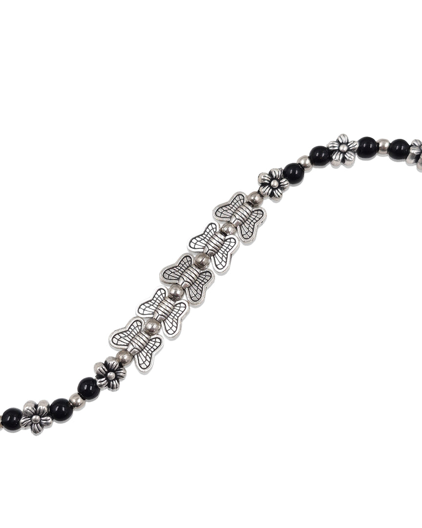 ANVI DESIGNER SILVER ANKLET