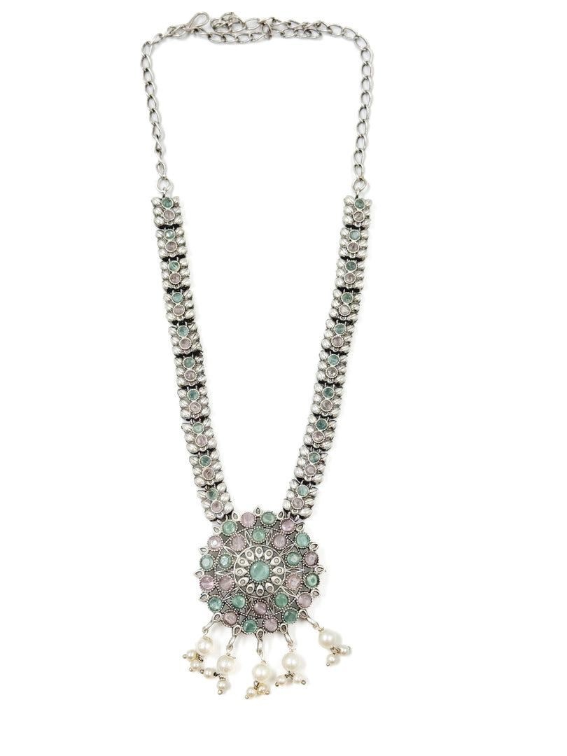 Florance Stone Necklace Set