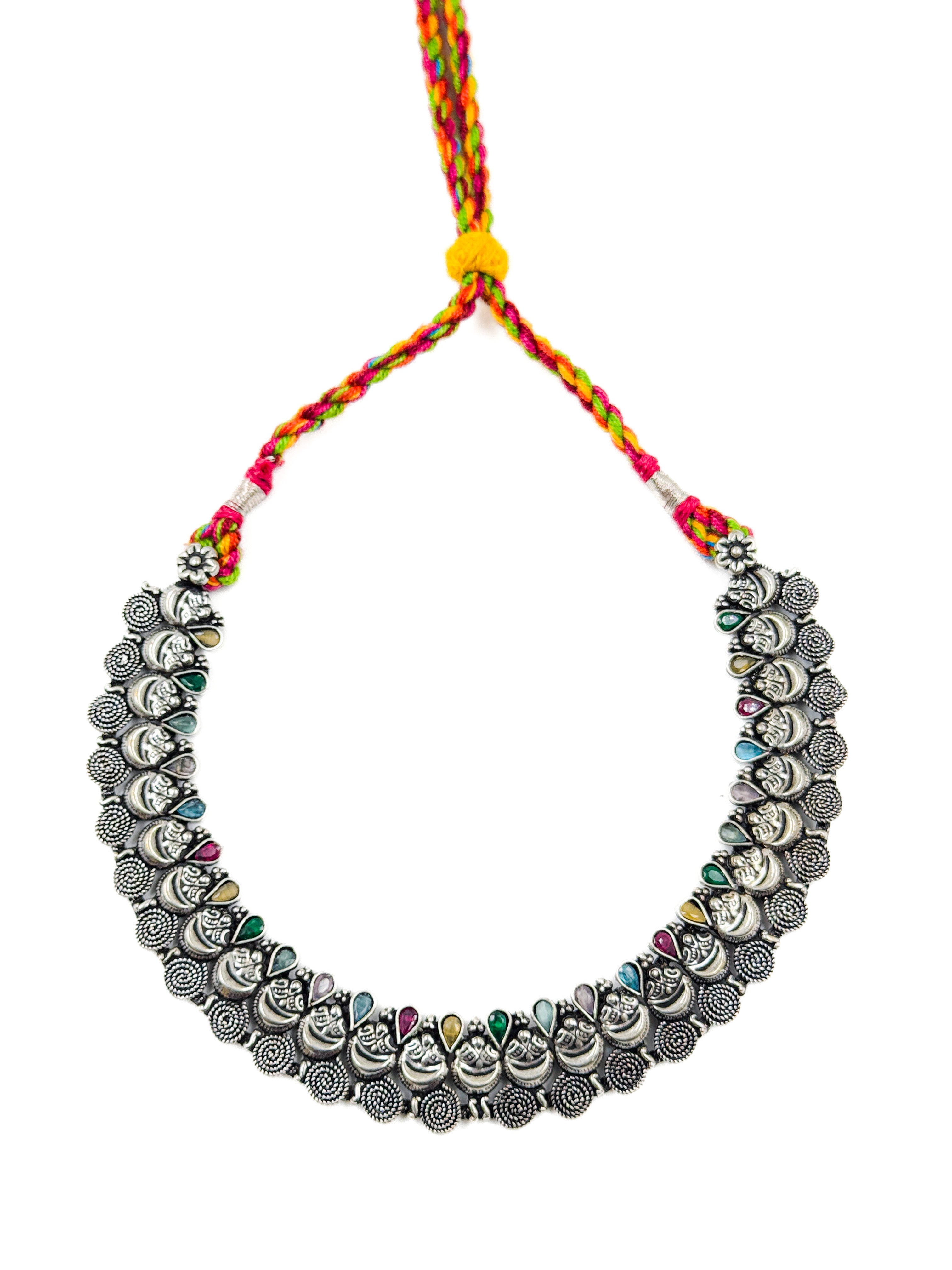 TITHI HANDMADE STONE NECKLACE SET