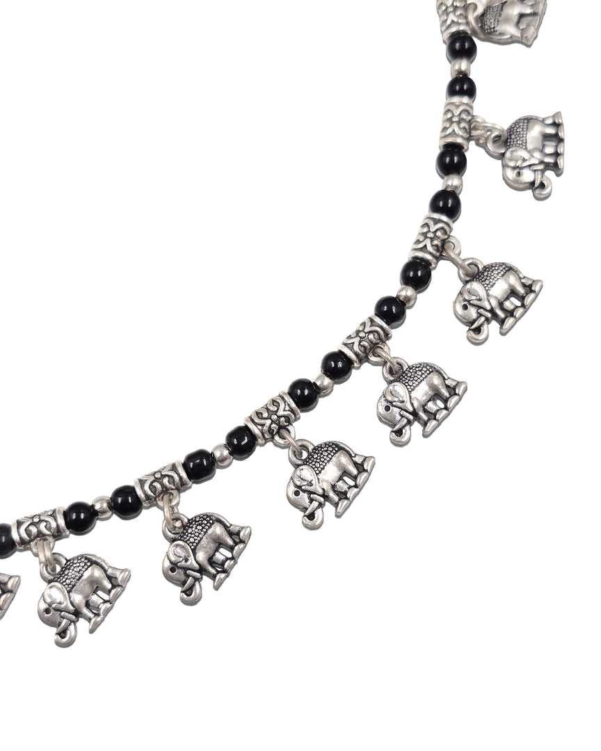 AADHYA DESIGNER SILVER ANKLET