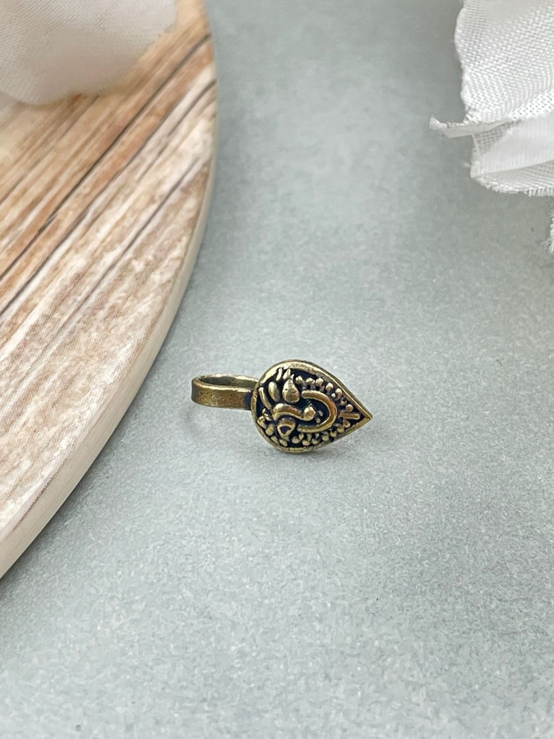 MEETA OXIDISED CLIP ON NOSEPIN COMBO OF 5