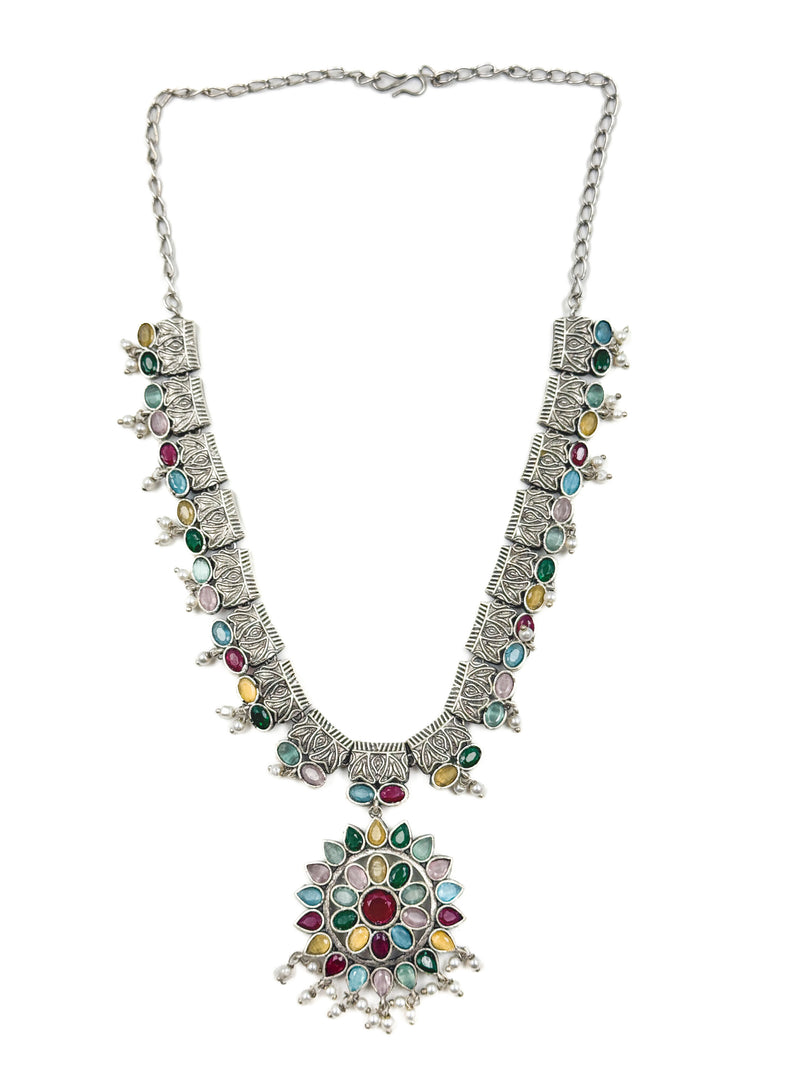 Sanya Stone Necklace Set