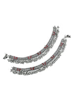 Load image into Gallery viewer, Butterfly Silver Plated Anklet