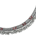 Load image into Gallery viewer, Butterfly Silver Plated Anklet