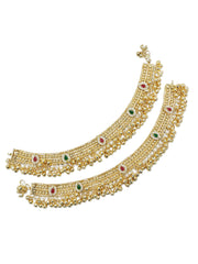 Golden Plated Ghungroo Anklet