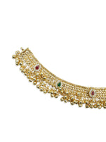 Load image into Gallery viewer, Golden Plated Ghungroo Anklet