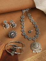 Load image into Gallery viewer, Nitya Stone Jewellery Set