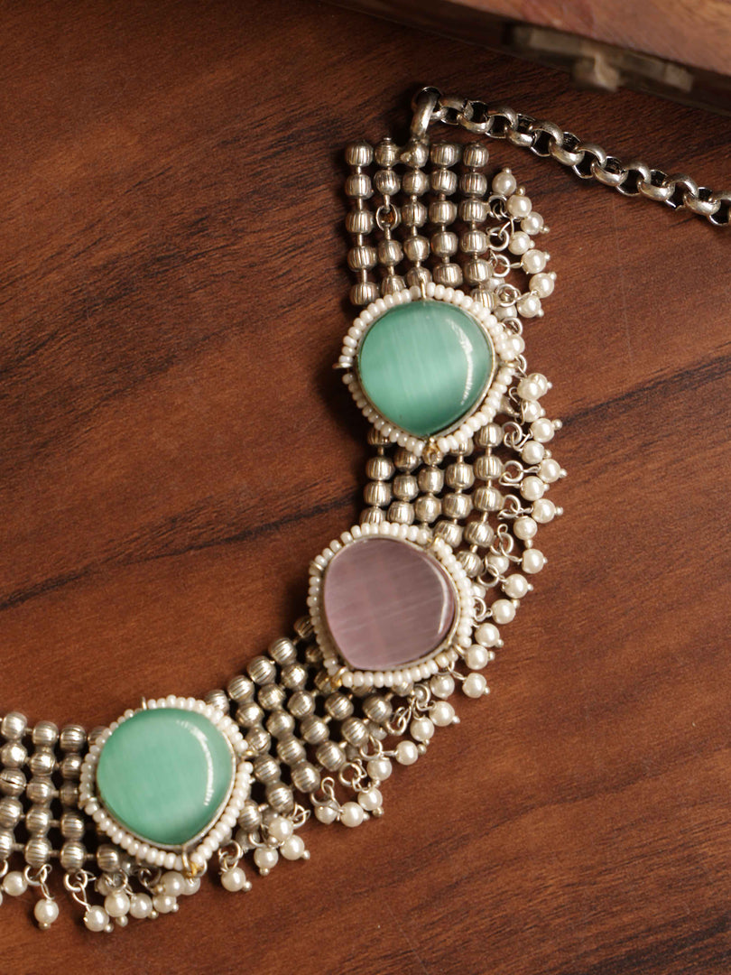Ragini Stone Jewellery Set