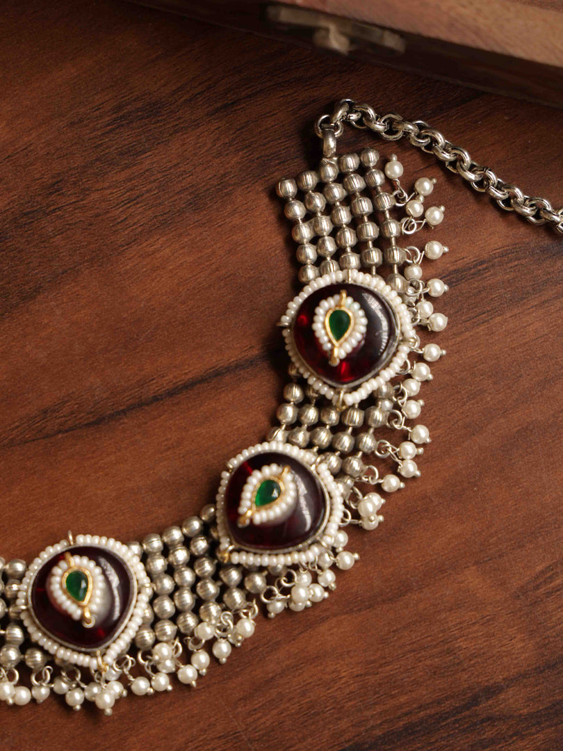 Ragini Stone Jewellery Set