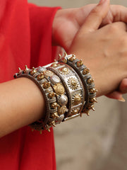 Tanisha Dualtone Bangle Stack