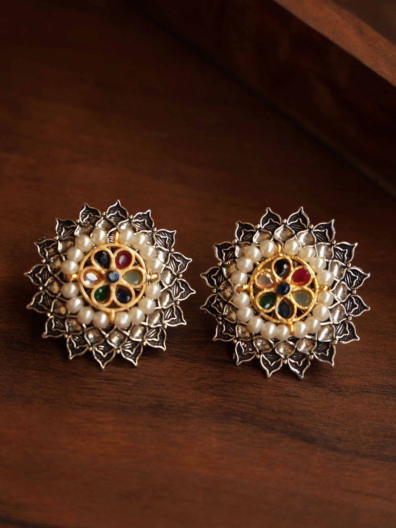 Fusion Mataji Threaded Jewellery Set