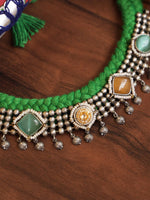 Load image into Gallery viewer, 4 Line Threaded Jewellery Set
