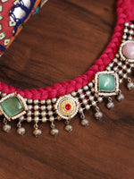Load image into Gallery viewer, 4 Line Threaded Jewellery Set