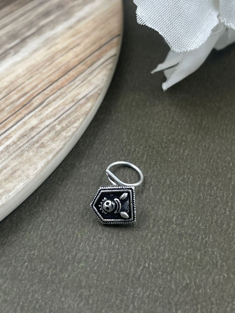 KRISHA OXIDISED PIERCING NOSEPIN COMBO OF 6