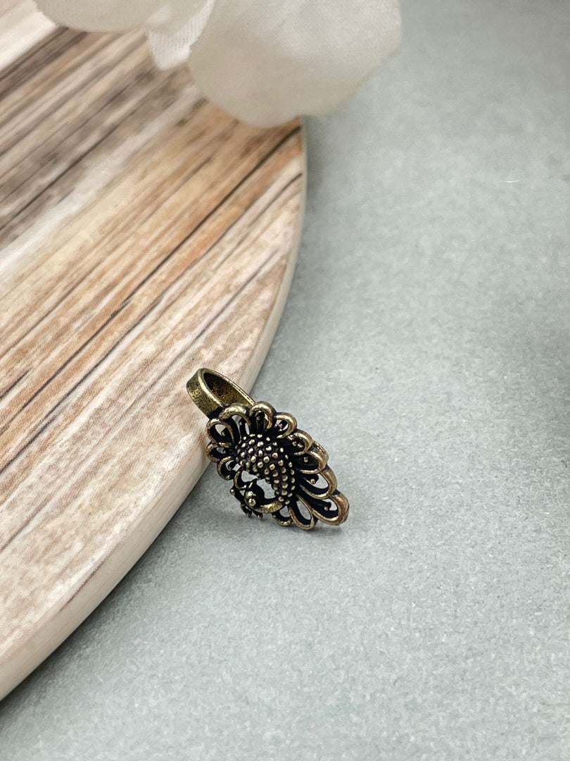 KAJAL OXIDISED CLIP ON NOSEPIN COMBO OF 5