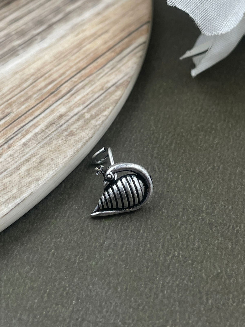 POORVA OXIDISED PIERCING NOSEPIN COMBO OF 5