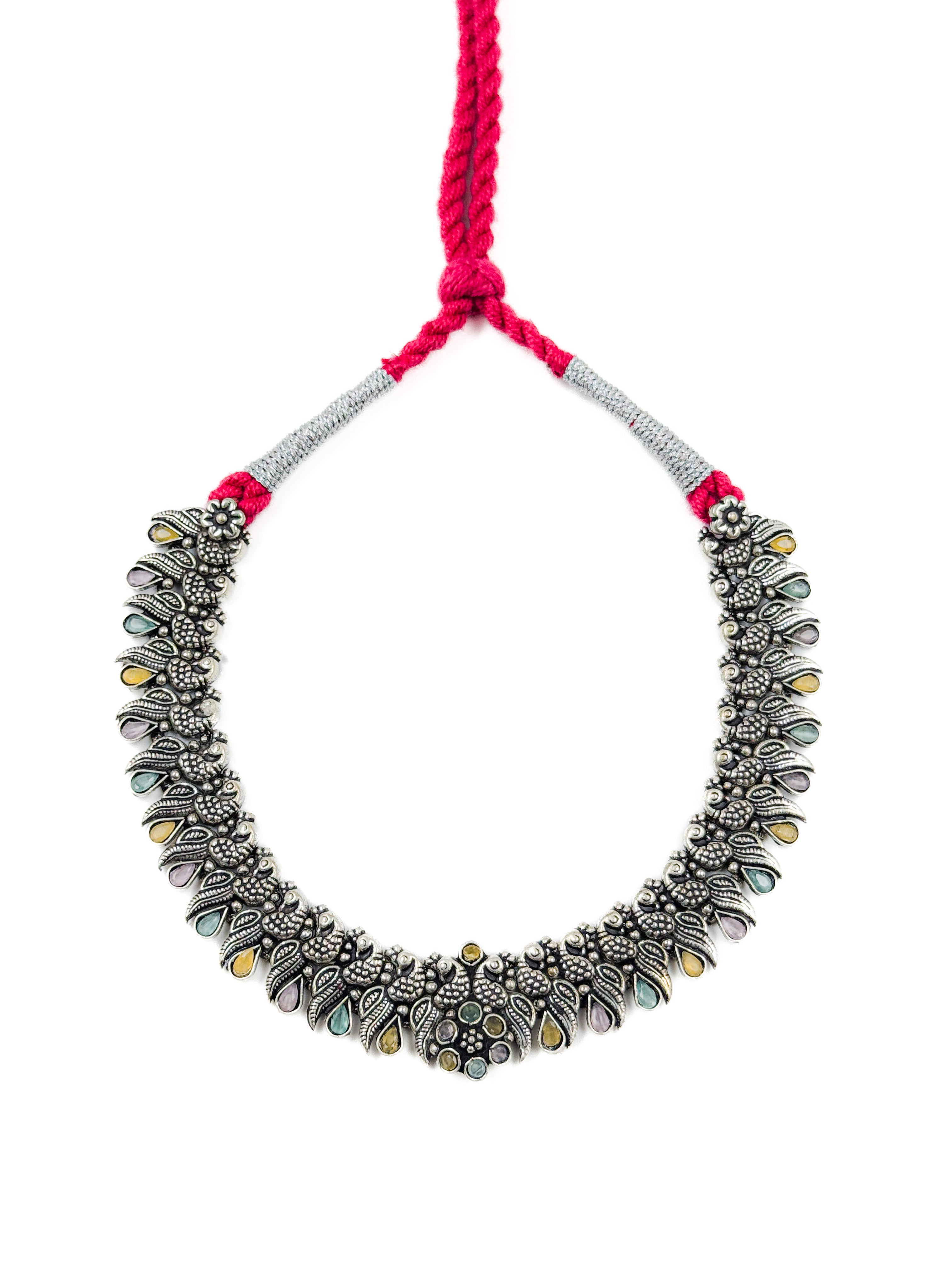 SANVI HANDMADE STONE NECKLACE SET
