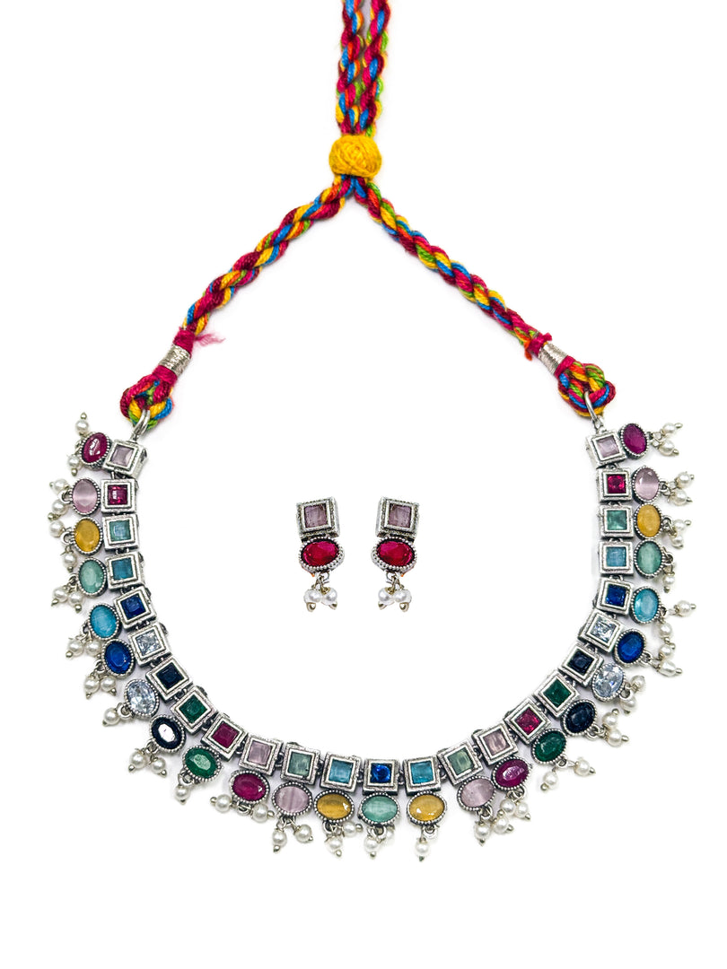 Stella Stone Necklace Set