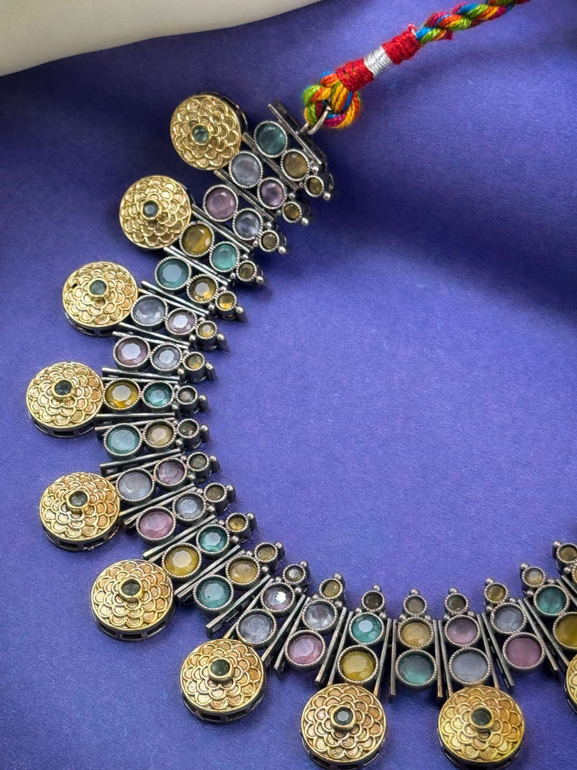 Lavanya Stone Necklace Set