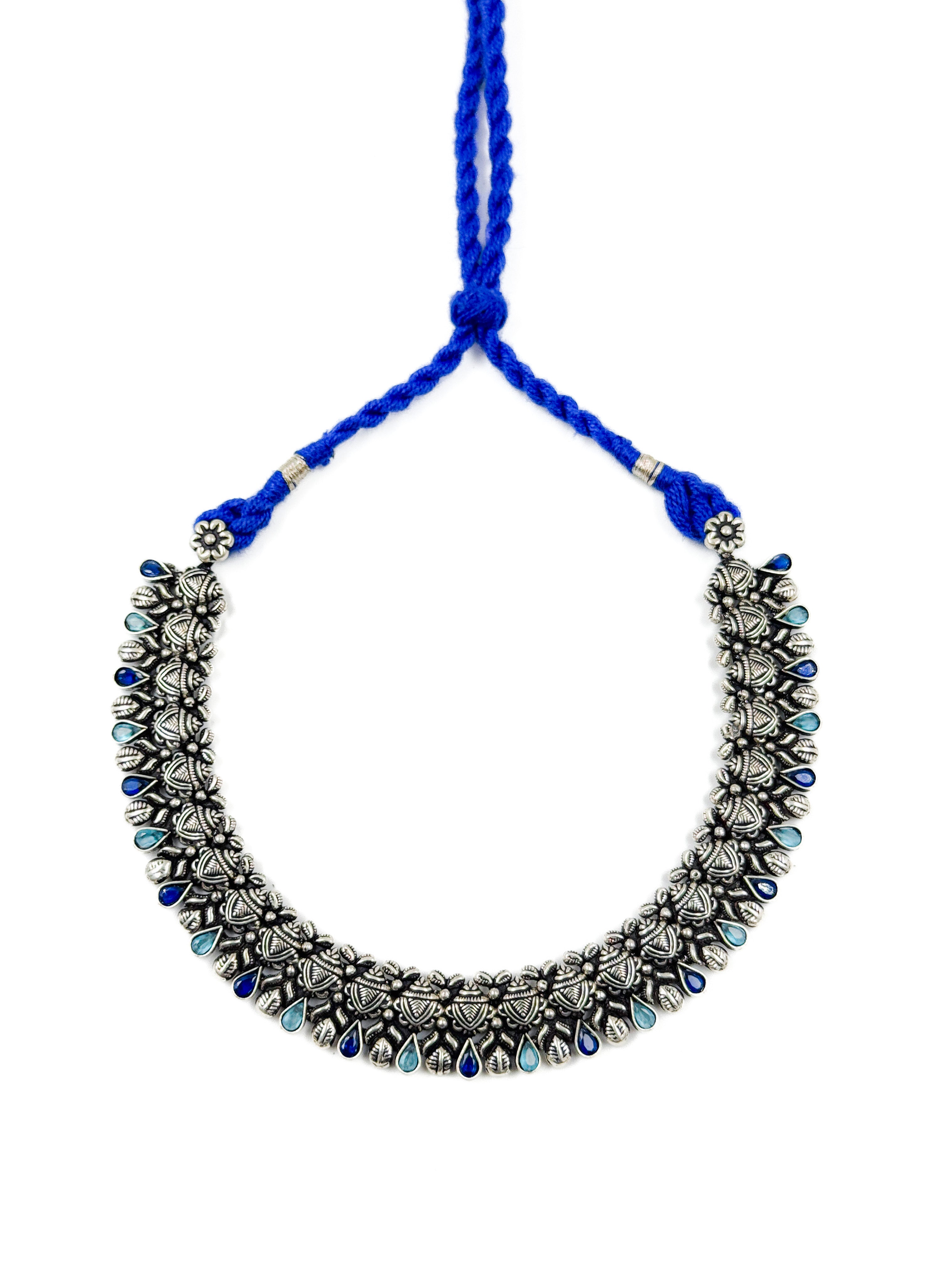 SAACHI HANDMADE STONE NECKLACE SET