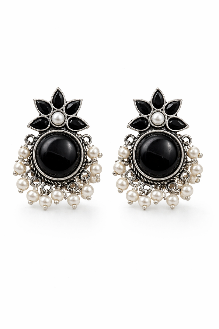 Krisha Stud Stone Earrings