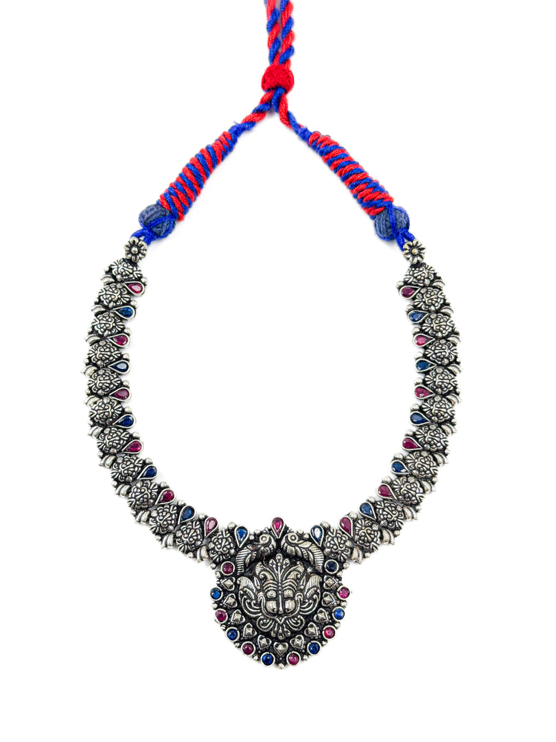 Advika Handmade Stone Necklace Set