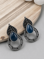 Load image into Gallery viewer, Shreya Stud Stone Earrings