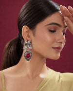 Load image into Gallery viewer, Navya Stud Stone Earrings