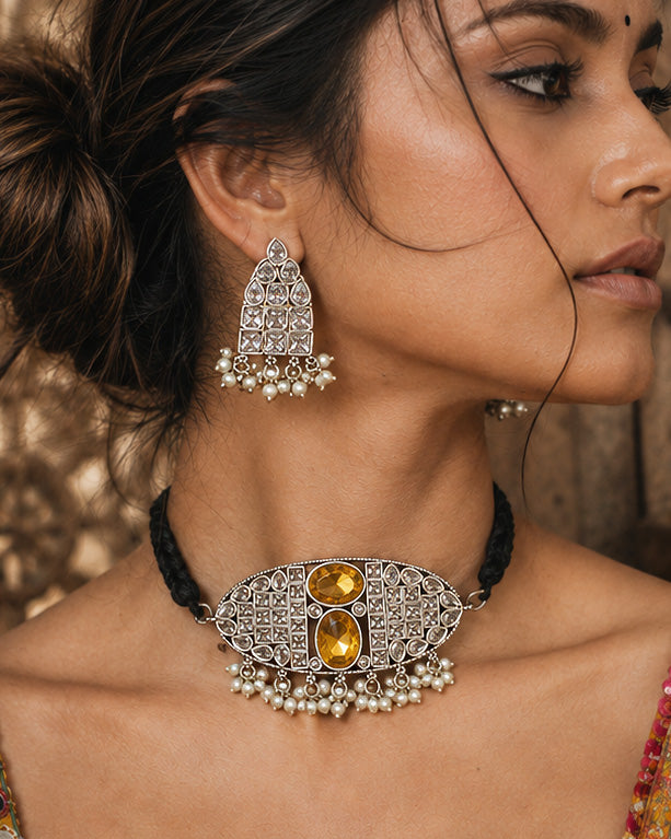 Mia Stone Necklace Set