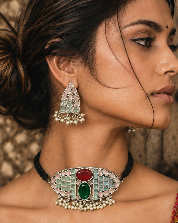 Mia Stone Necklace Set