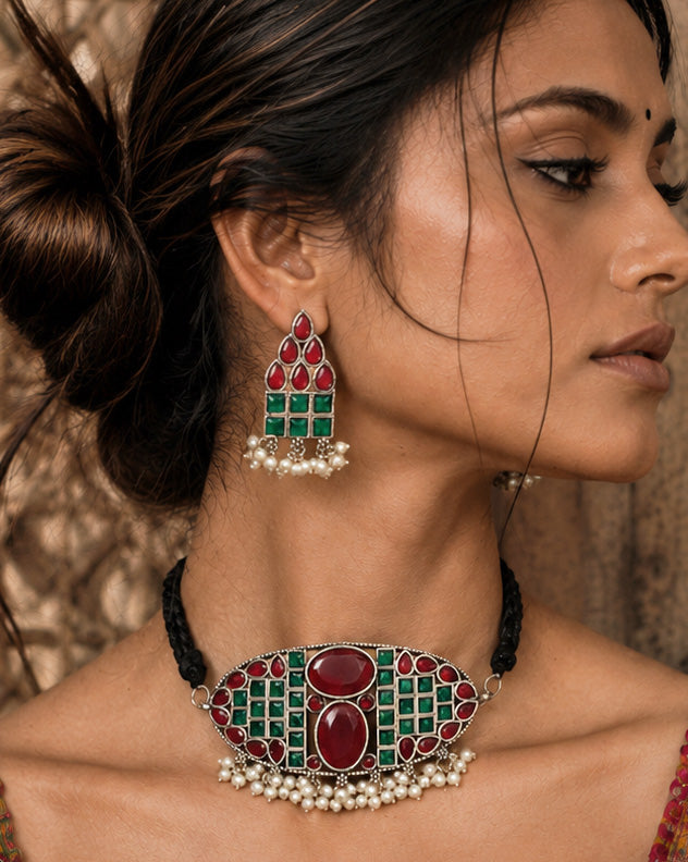 Mia Stone Necklace Set