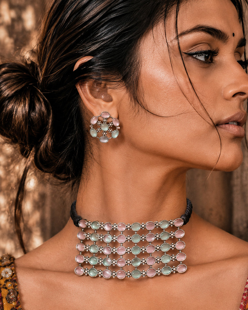 Fiona Stone Necklace Set