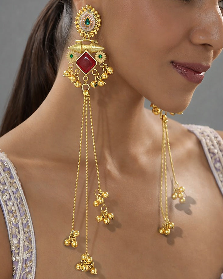 Ishani Kashmiri Earrings