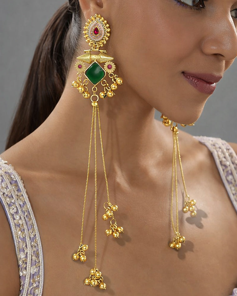 Ishani Kashmiri Earrings
