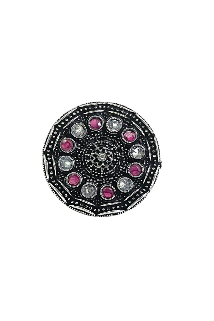 Niya Royalflash Oxidised Choker Jewellery Set Combo