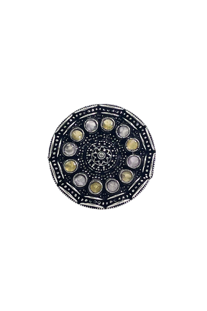 Niya Royalflash Oxidised Choker Jewellery Set Combo