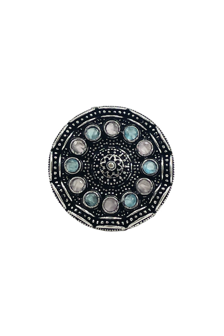 Niya Royalflash Oxidised Choker Jewellery Set Combo