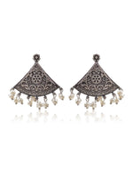 Load image into Gallery viewer, Nishi Silver Lookalike 3 Earrings Combo