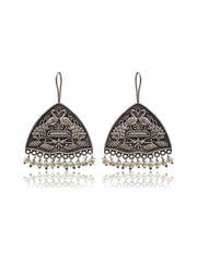 Taniya Silver Lookalike 3 Earrings Combo