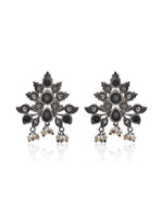 Load image into Gallery viewer, Ihana Silver Lookalike 3 Earrings Combo