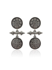 Pihu Silver Lookalike 3 Earrings Combo