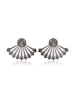 Load image into Gallery viewer, Pari Silver Lookalike 3 Earrings Combo