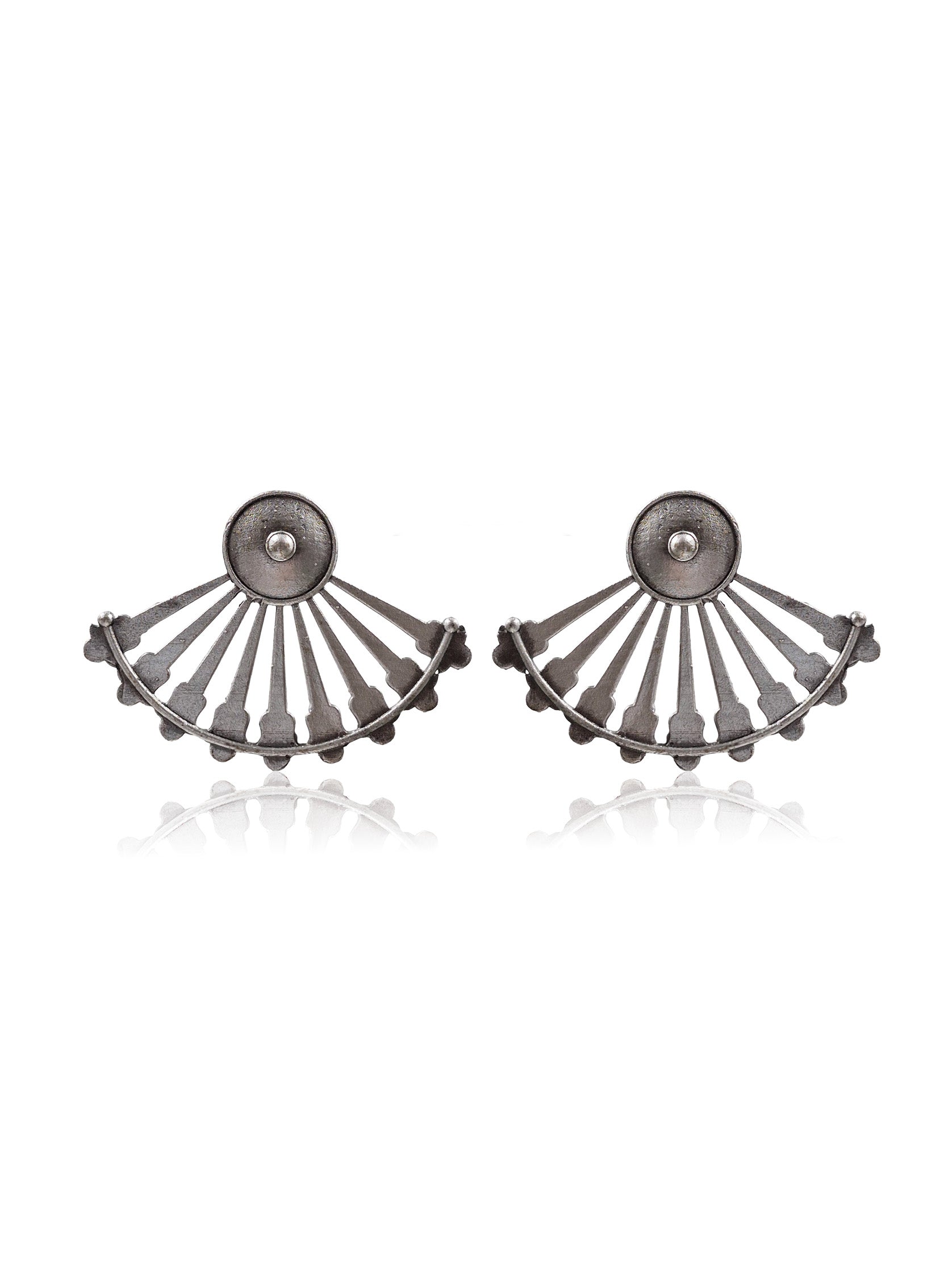 PARI SILVER LOOKALIKE 3 EARRINGS COMBO