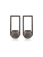 Load image into Gallery viewer, Zalak Silver Lookalike 3 Earrings Combo