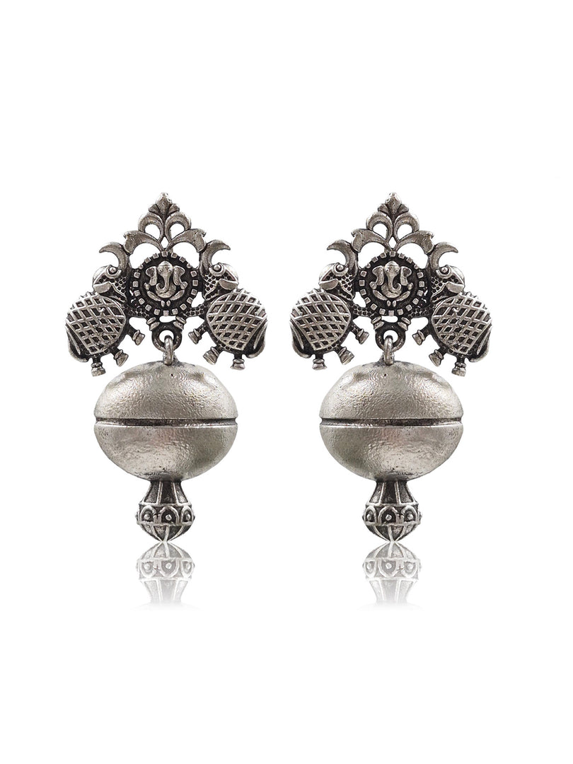 Nidhi Silver Lookalike 3 Earrings Combo