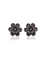 Load image into Gallery viewer, Pehen Silver Lookalike 3 Earrings Combo