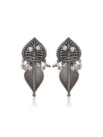 Load image into Gallery viewer, Mehra Silver Lookalike 3 Earrings Combo