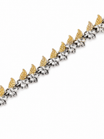Load image into Gallery viewer, kanak Dual Tone Stone Necklace Set