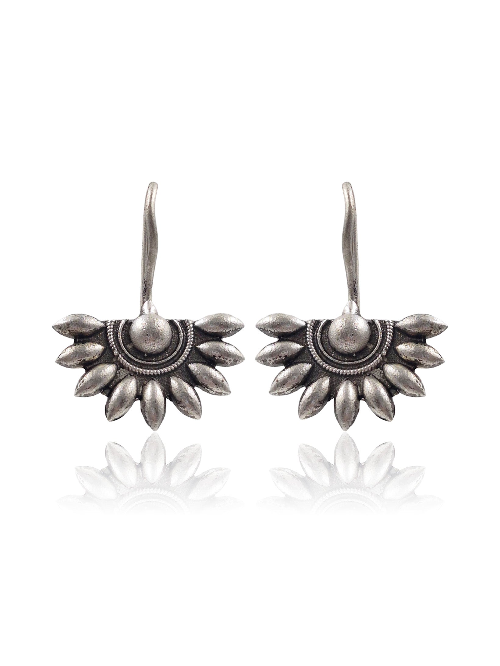 Silver Lookalike 3 Earrings Combo