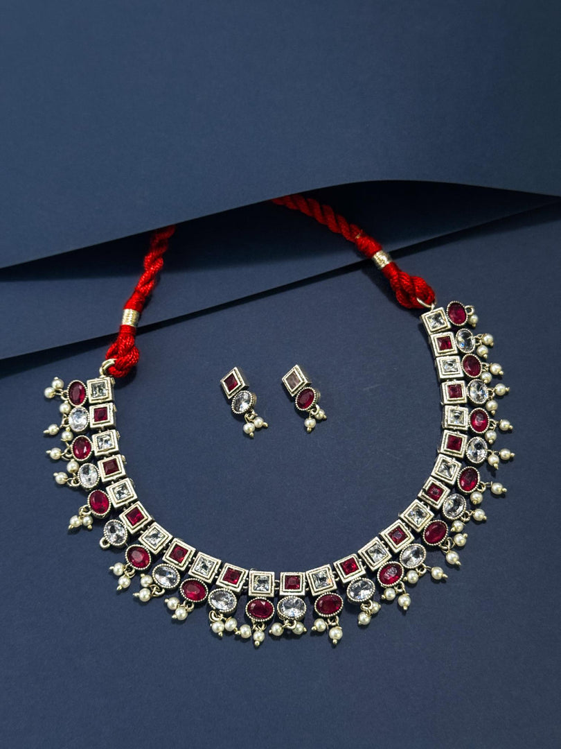 Stella Stone Necklace Set